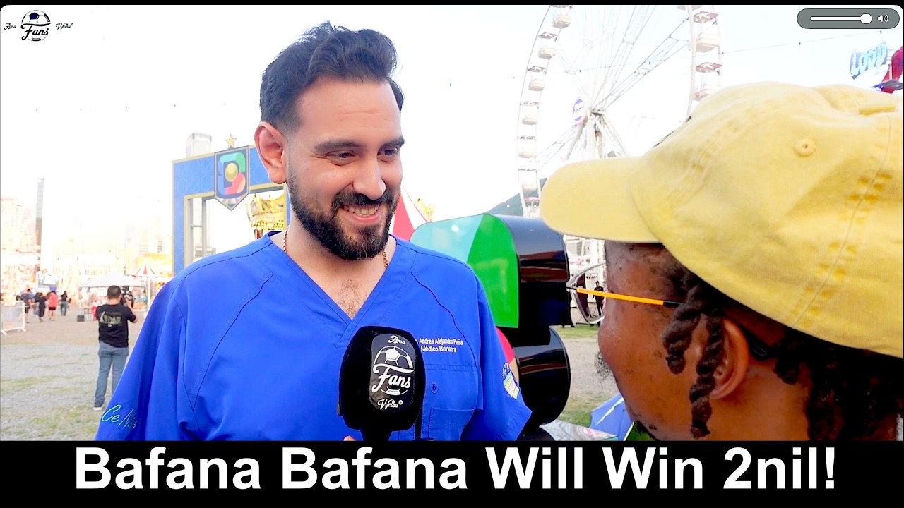 Fan reaction thumbnail: Bafana Bafana will win 2-nil