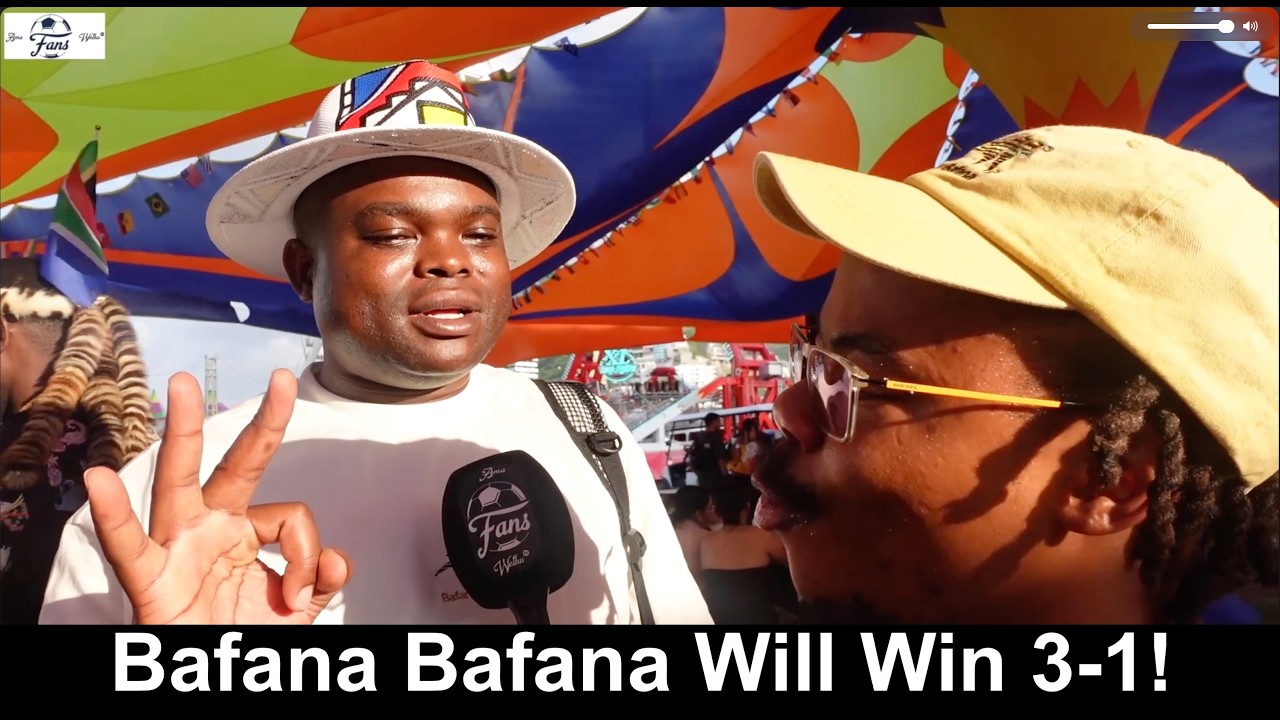 Fan reaction thumbnail: Bafana Bafana will win 3-1
